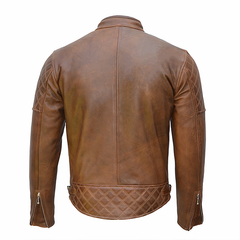 Goldtop - Brown Bobber Jacket
