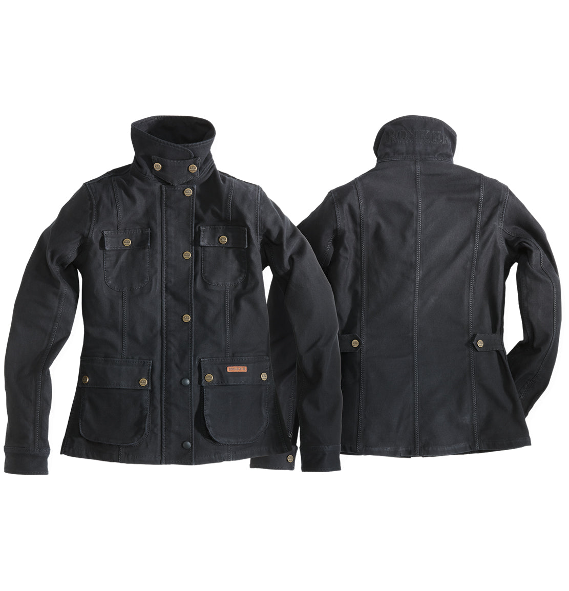 Ladies Black Jacket Idle Torque