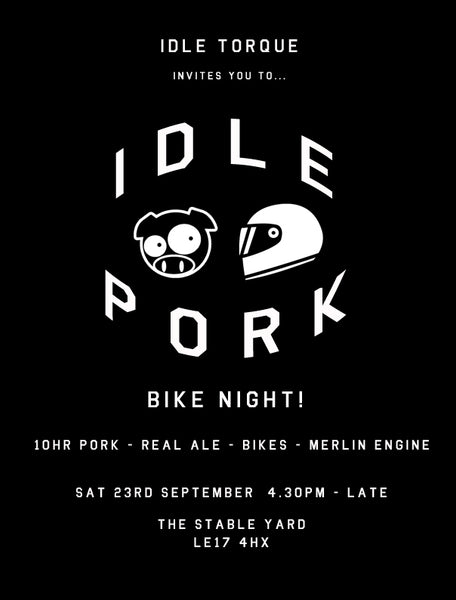 Idle 'Pork' Bike Night