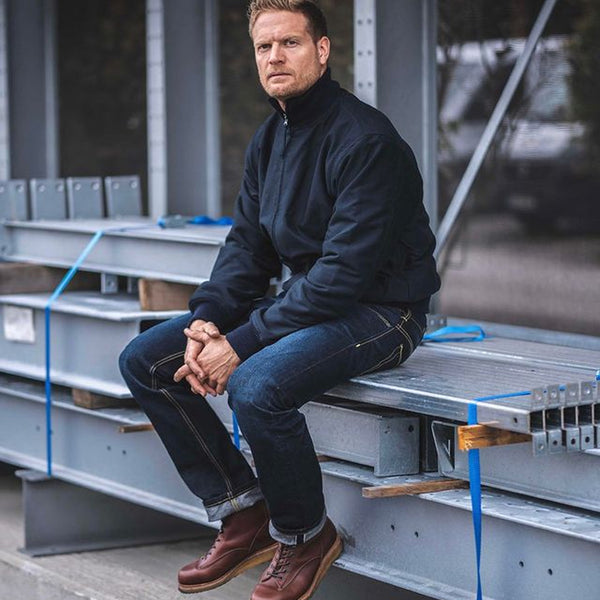 1942 Deck Zip Jacket - Dark Blue