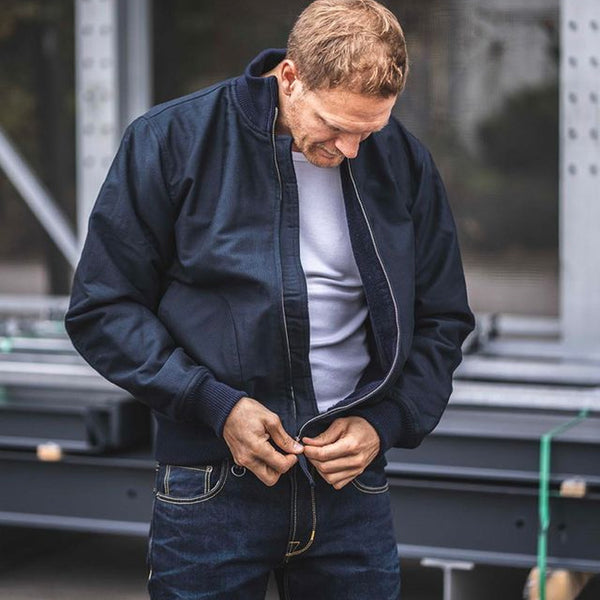 1942 Deck Zip Jacket - Dark Blue