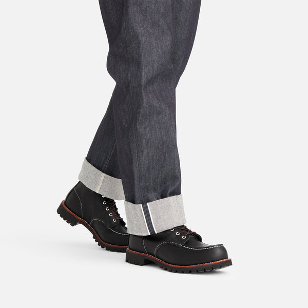 Roughneck Moc Toe Work Boots 2949 - Black Oil Slick