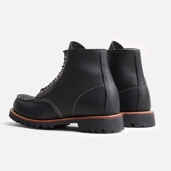 Roughneck Moc Toe Work Boots 2949 - Black Oil Slick