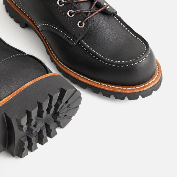 Roughneck Moc Toe Work Boots 2949 - Black Oil Slick