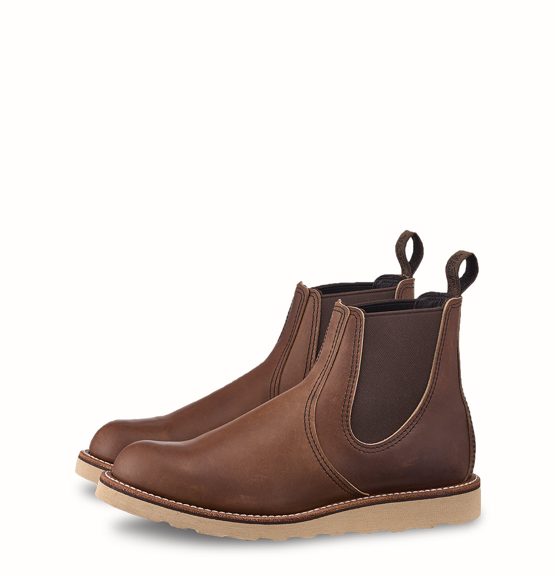 Redwing chelsea boot 3190 amber harness