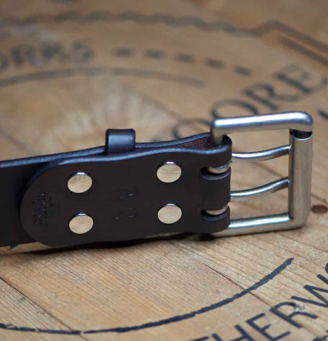 Barnes & Moore Heavyweight Belt Deep Honey Idle Torque