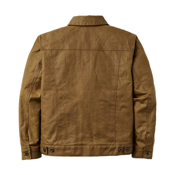 Tin Cloth Short Lined Cruiser Jacket - Dark Tan