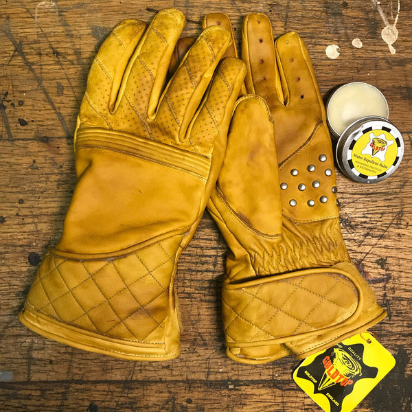 Flat Tracker Gloves - Yellow