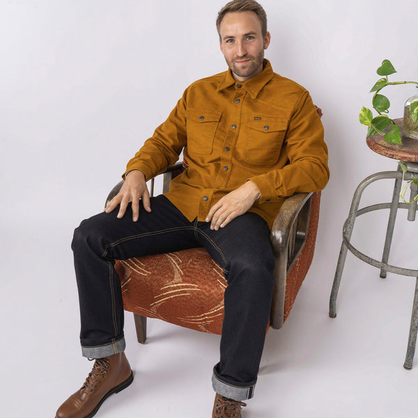 1943 CPO Moleskin Shirt - Mustard