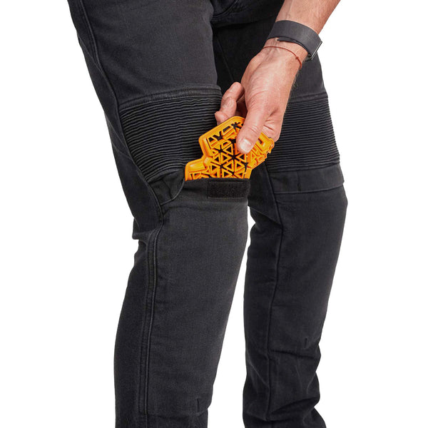 Karl Devil AAA Motorcycle Jeans - Black
