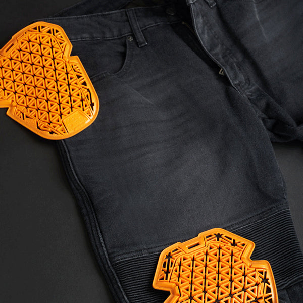 Karl Devil AAA Motorcycle Jeans - Black