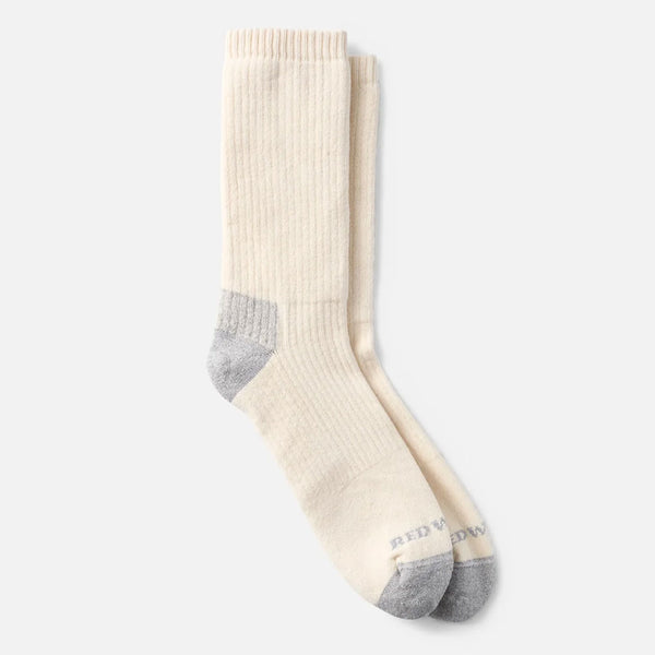 Cushion Crew Socks Cream - 97678