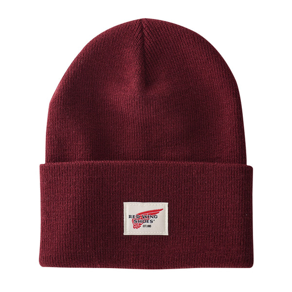 Logo Beanie - Burgundy
