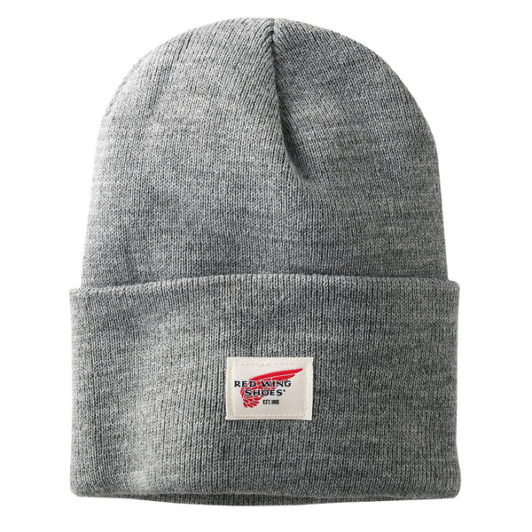 Logo Beanie - Light Grey Heather