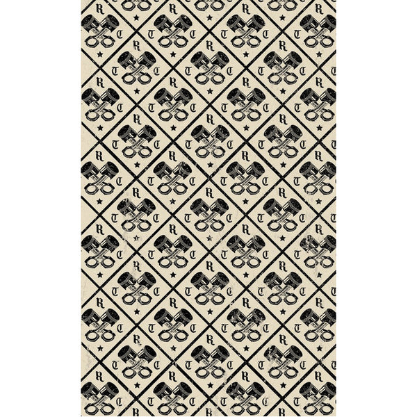 Neck Warmer - Rust White/Black