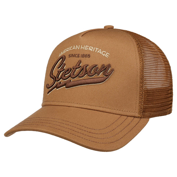 Since 1865, American Heritage Trucker Cap - Light Brown