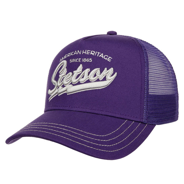 Since 1865, American Heritage Trucker Cap - Purple