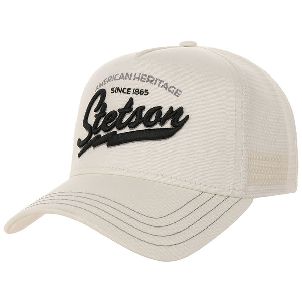Since 1865, American Heritage Trucker Cap - White