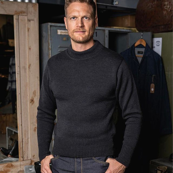 1941 USN Seaman Sweater - Anthracite