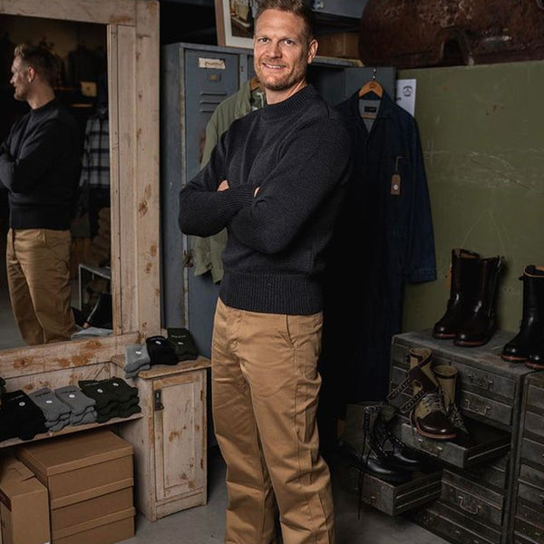 1941 USN Seaman Sweater - Anthracite