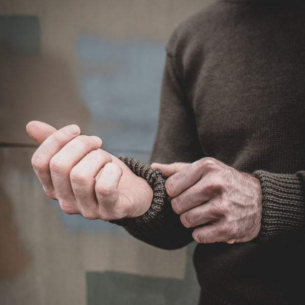 1941 USN Seaman Sweater - Olive