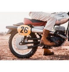 Fuel motorcycles paratroop boot