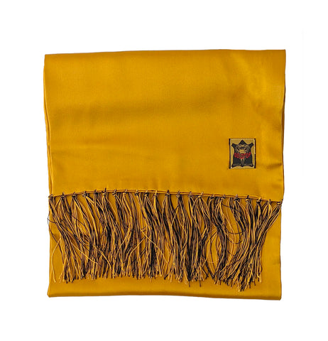 Goldtop gold silk scarf