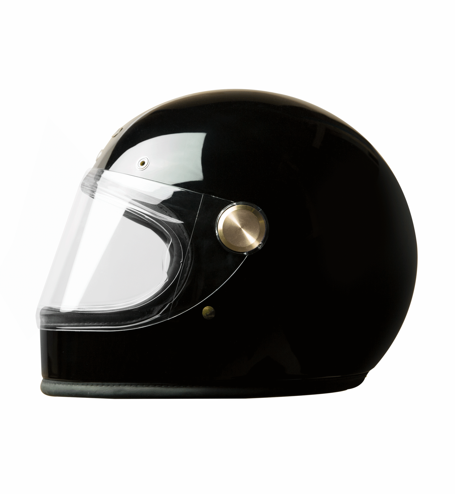 Hedon Heroine racer signature black motorcycle helmet