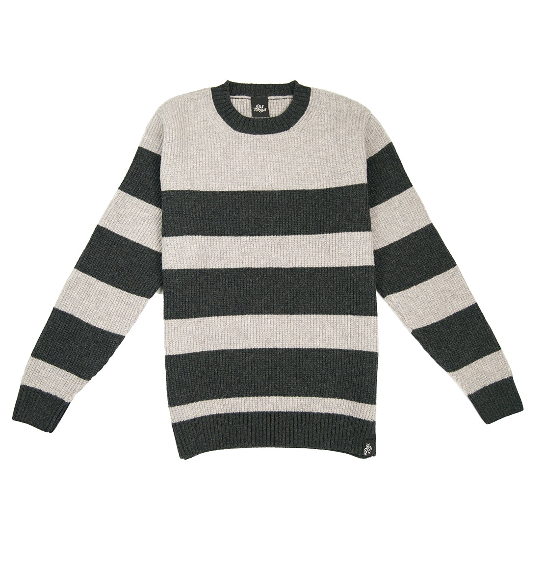 Striped wool jumper