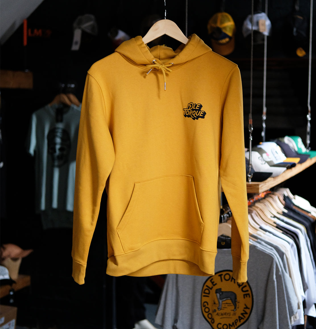 Mustard hoodie