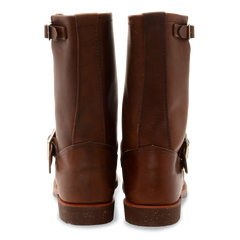 Brown redwing engineer boots