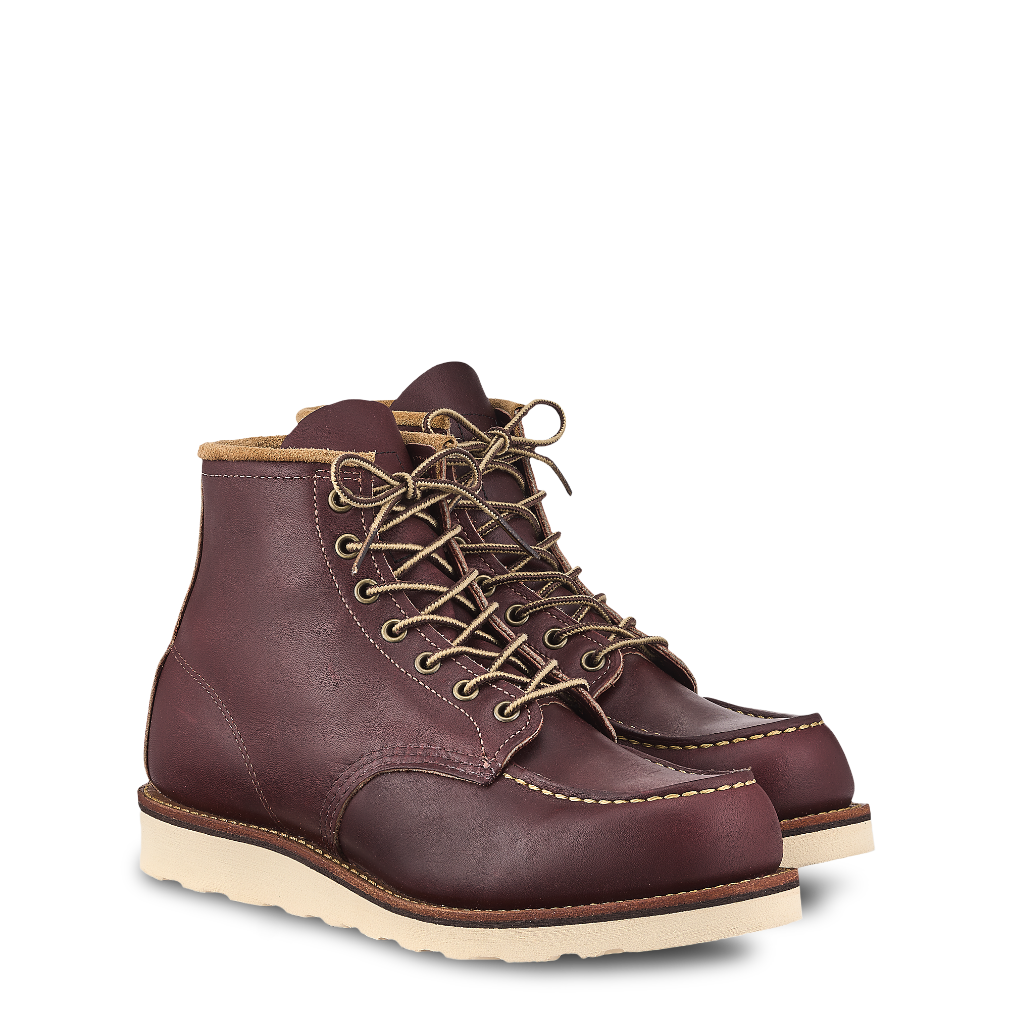 oxblood red wings
