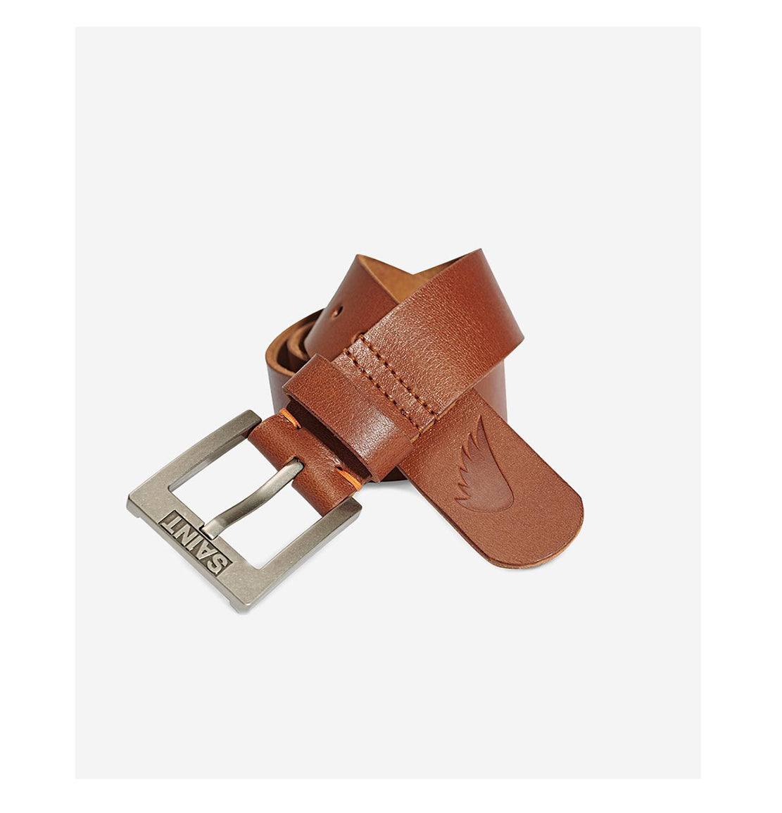 Saint tan leather belt