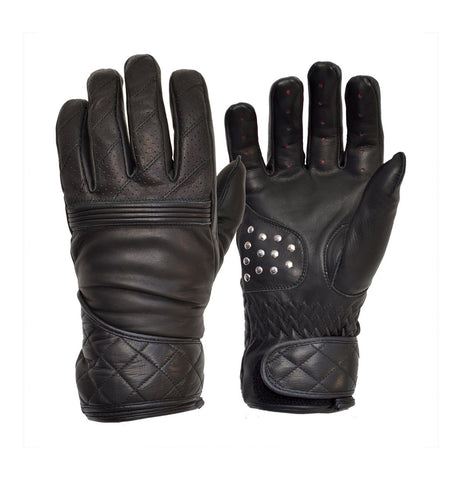 Goldtop - Silk Lined Viceroy Glove - Black
