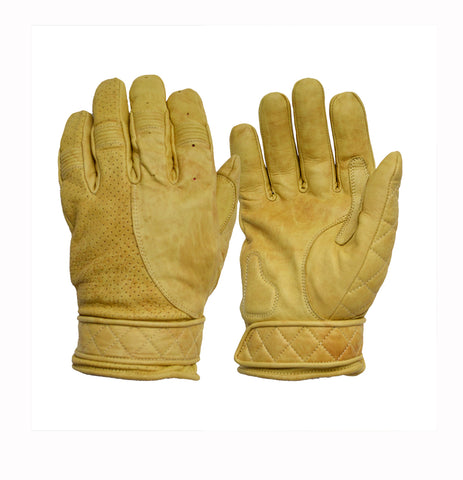 Goldtop - Short Bobber Gloves - Burgundy