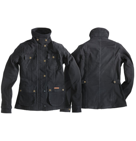 Belstaff Trialmaster Pro - Ladies Waxed Cotton Jacket - Black