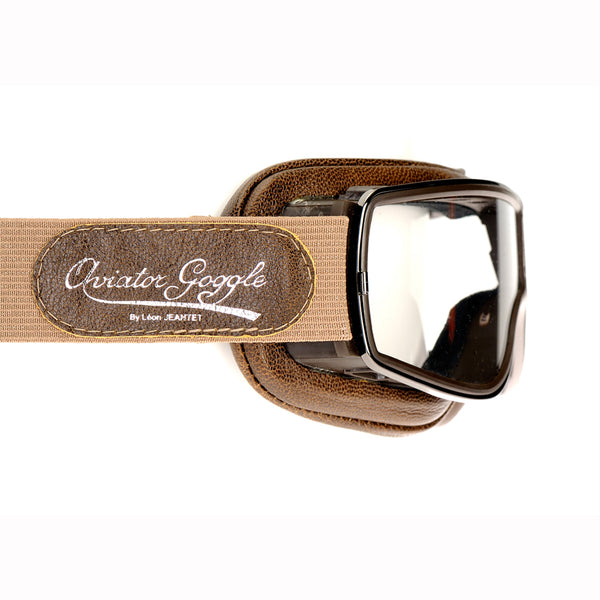 aviator goggle leon jeantet T2 Brown
