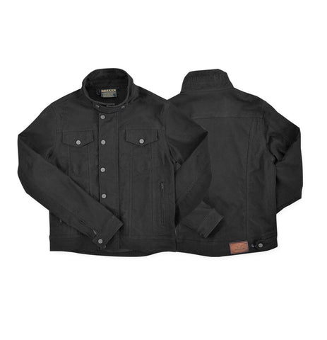 Rokker black motorcycle jacket