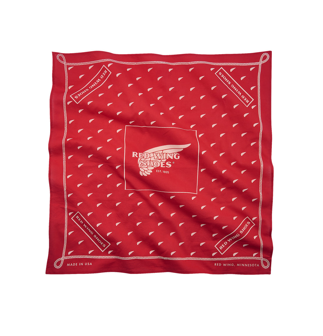 Red Wing Bandana red