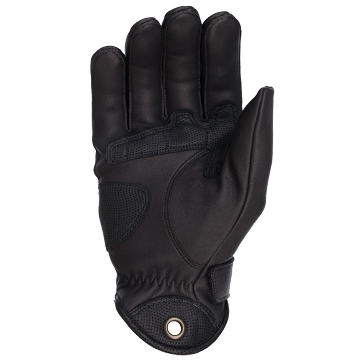 ESKA silky black leather motorcycle glove